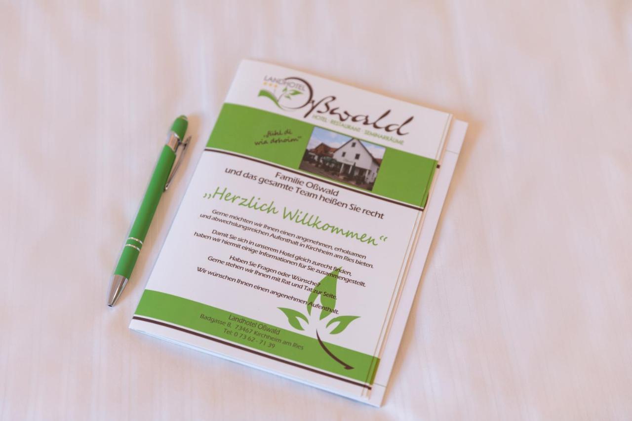 Landhotel Osswald Kirchheim am Ries Exterior photo